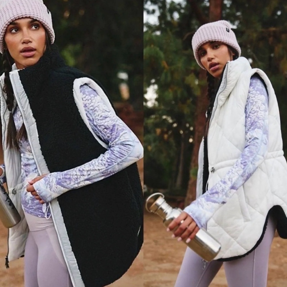 NWT FP Movement Venture On Reversible Puffer Vest